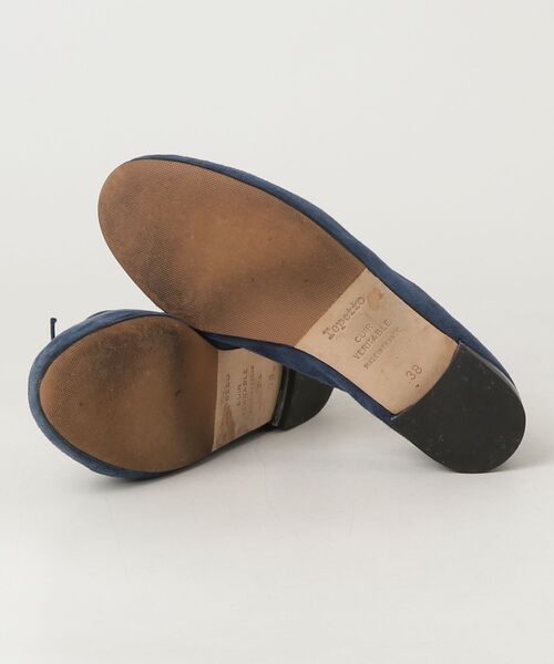 「Repetto」 フラットパンプス 38 ブルー レディース_画像3