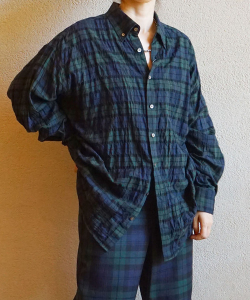 「JOURNAL STANDARD LUXE」 長袖シャツ - レッド レディース_画像4