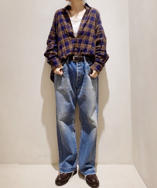 「JOURNAL STANDARD LUXE」 長袖シャツ - レッド レディース_画像6
