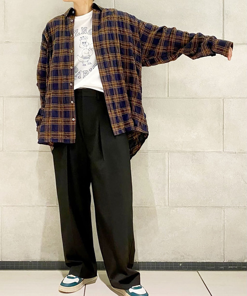 「JOURNAL STANDARD LUXE」 長袖シャツ - レッド レディース_画像7