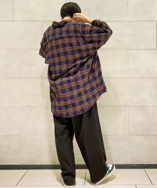 「JOURNAL STANDARD LUXE」 長袖シャツ - レッド レディース_画像9