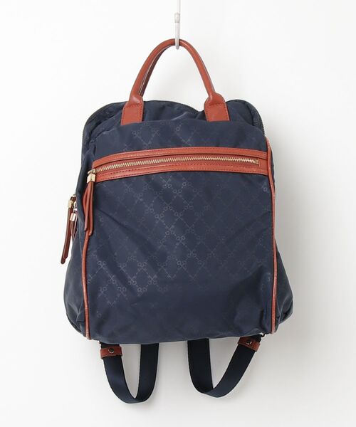 【新品】SAZABY サザビー 2WAY リュック ナイロン 本革【タグ付き】 SAZABY（サザビー） リュック - ブルー レディース : ZOZOTOWN Yahoo