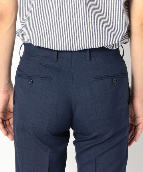 プなイメー パンツ ZOZOTOWN PayPayモール店 - 通販 - PayPayモール SD: ウォッシャブル トロピカル ウィンドペン スラックス しているウ