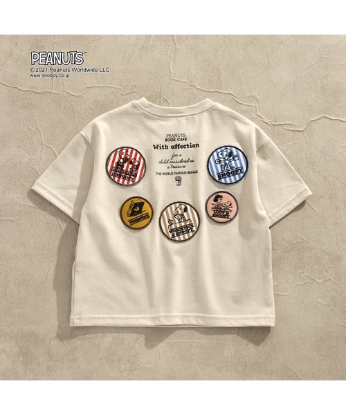 Tシャツ Tシャツ Peanuts ワッペンtシャツ スヌーピー Zozotown Paypayモール店 通販 Paypayモール