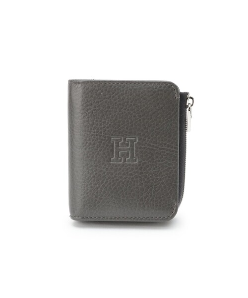 【未使用✨】HIROFUヒロフ 二折り財布 レザーウォレット　ダークブラウン HIROFU（ヒロフ） 財布 「センプレ」二つ折り財布 レザー ウォレット