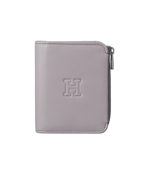 二つ折り財布 財布 「プラティカ」二つ折り財布 レザー コンパクト ウォレット 本革（商品番号：P25-50805） レディースの画像