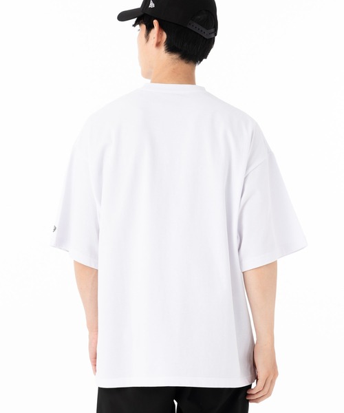 New Era メンズシャツ Mサイズ ホワイト NEW ERA tシャツ ニューエラ オーバーサイズ 半袖Tシャツ
