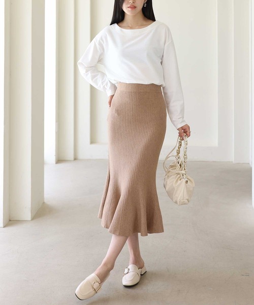 Amulet（アミュレット） スカート マーメイドニットスカート