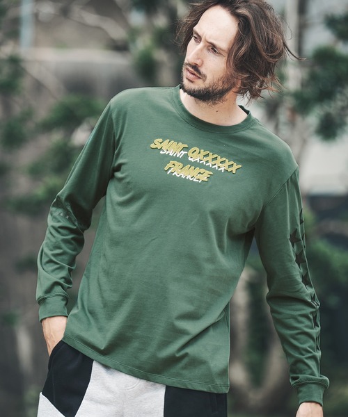【新品】定価15,400円 Plage スウェッT　スウェット Tシャツ セール】【R'IAM】スウェット ロングTシャツ（Tシャツ