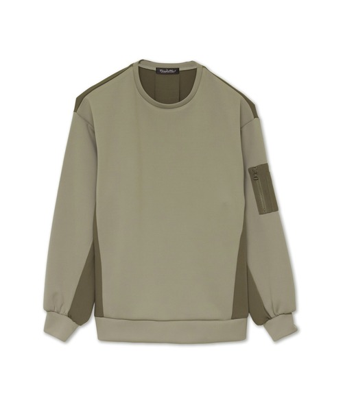 tシャツ 「LADIES'」TORNADO MART∴ダブルサテン切替プルオーバー レディース