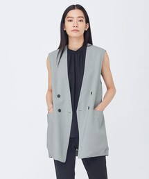 ICB ベスト ジレ 「洗える」 ハイツイストドライストレッチ