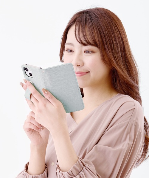 BURNER スマホケース 「28 SELECT」手帳型 ホールドベルト付き