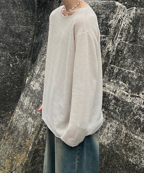 Chikashitsu+（チカシツプラス） セーター ニット 「Chikashitsu +