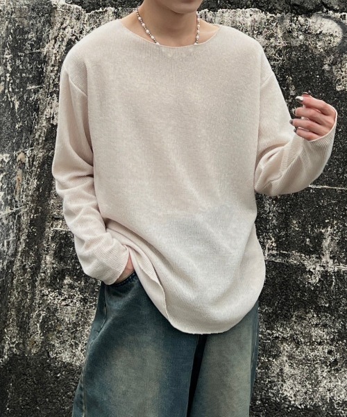 Chikashitsu+（チカシツプラス） セーター ニット 「Chikashitsu +