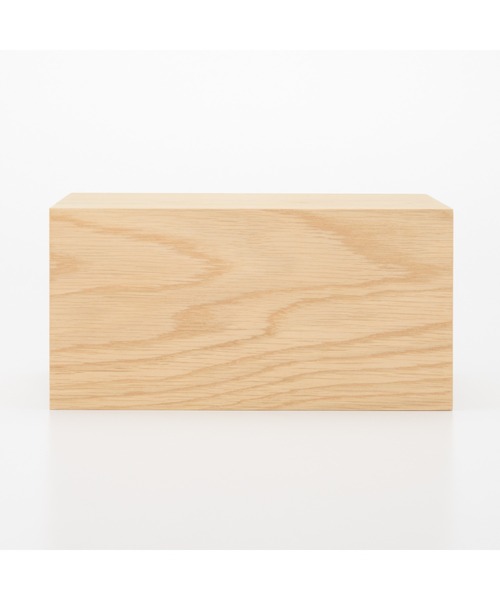 無印良品（MUJI） 収納 木製トレー収納2段引出 約幅25．2x奥行