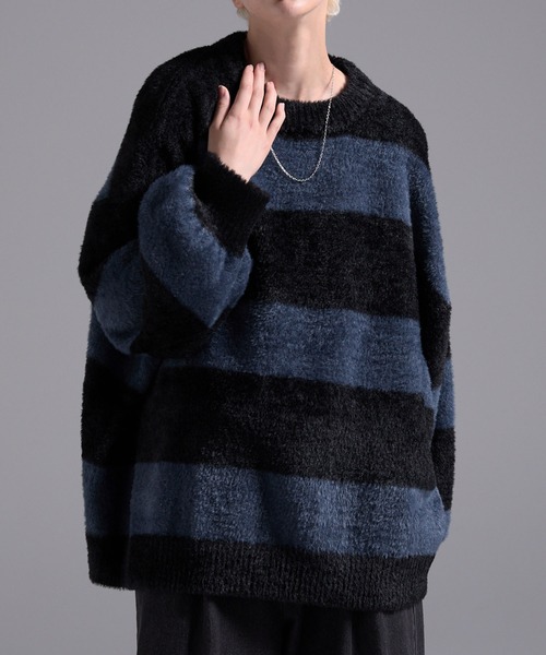 Loose（ルース） セーター ニット ボリュームスリーブ オーバー