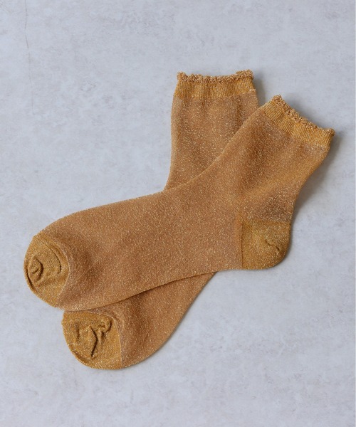 emesuelee 靴下 ラメソックス レディース : ZOZOTOWN Yahoo!店 - 通販