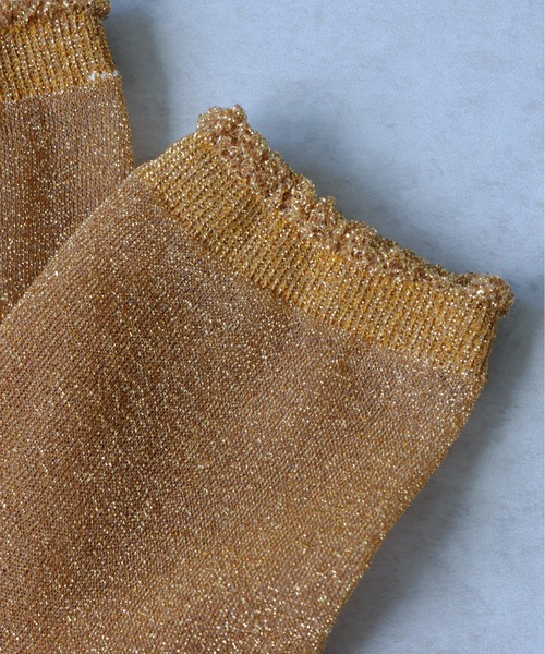 emesuelee 靴下 ラメソックス レディース : ZOZOTOWN Yahoo!店 - 通販