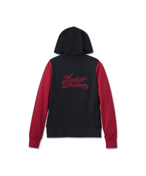 Harley Davidson パーカー バー＆シールドジップフロント