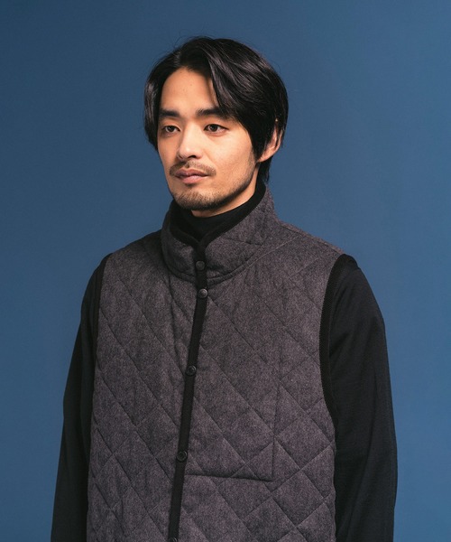 LAVENHAM（ラベンハム） ベスト ジレ WOOL MICKFIELD MENS / ウール
