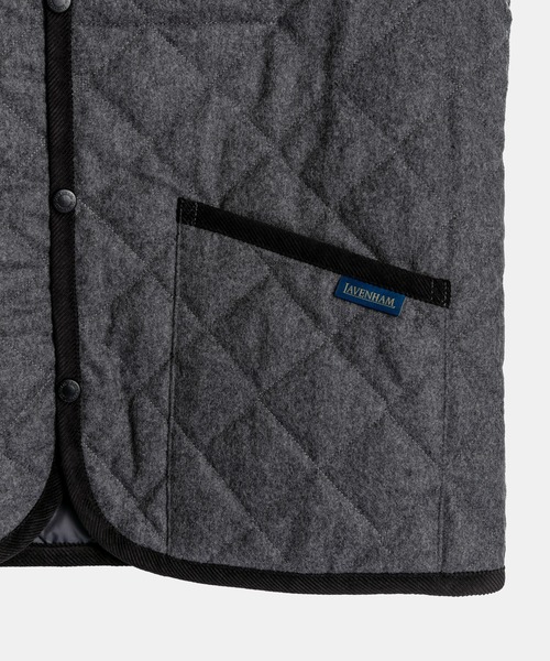 LAVENHAM（ラベンハム） ベスト ジレ WOOL MICKFIELD MENS / ウール