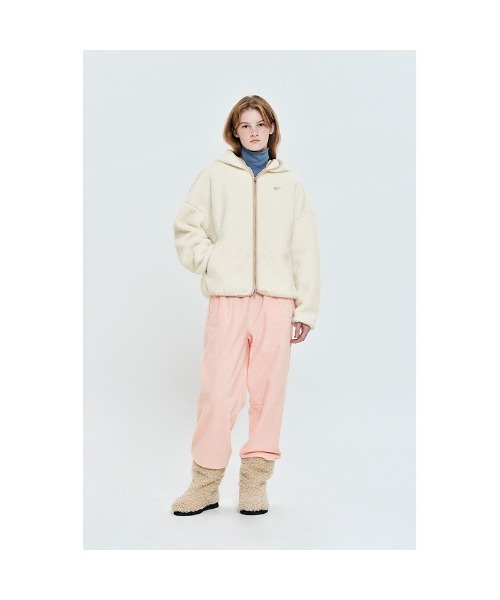 KIRSH チェリー ベーシック フリース フード ジャケット ブラッ ブルゾン アウター KIRSH CHERRY BASIC FLEECE HOODIE JACKET