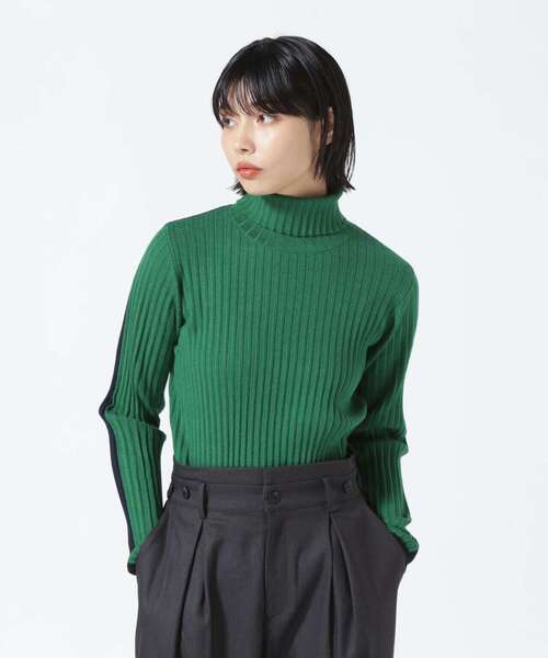 ニット セーター DROIT BELLO（ドロイトベロ）バイカラータートル レディース DROIT BELLO ニット セーター BELLO（ドロイトベロ）バイカラー