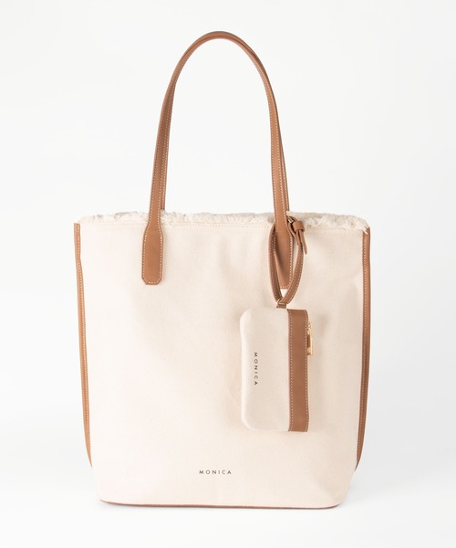 MONICA（モニカ） トートバッグ A4フリンジキャンバストート