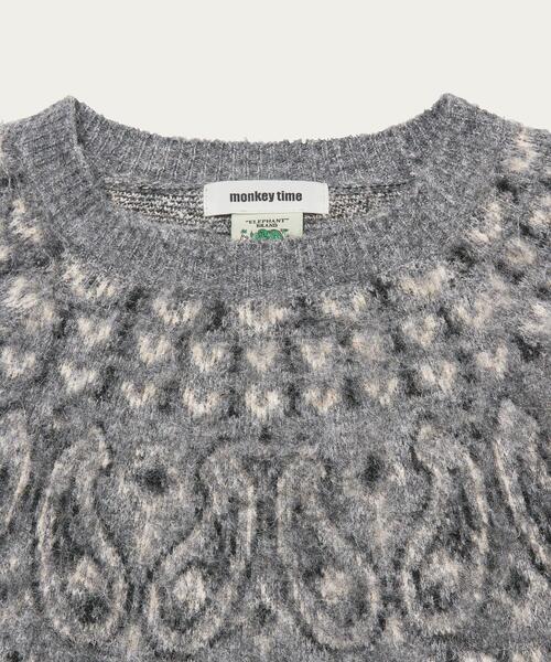 monkey time BEAUTY＆YOUTH UNITED ARROWS ニット 「ELEPHANT BRAND