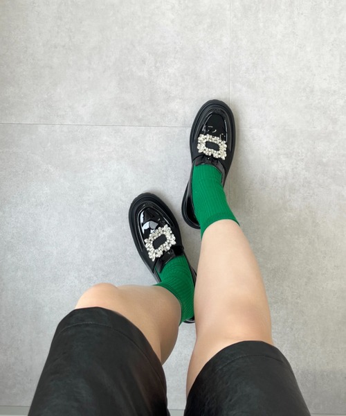 ORiental TRaffic（オリエンタルトラフィック） ローファー ビジュー