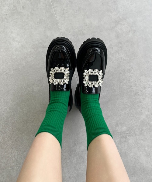 ORiental TRaffic（オリエンタルトラフィック） ローファー ビジュー