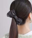 ヘアクリップ シックカラーリボンバナナクリップの詳細画像5