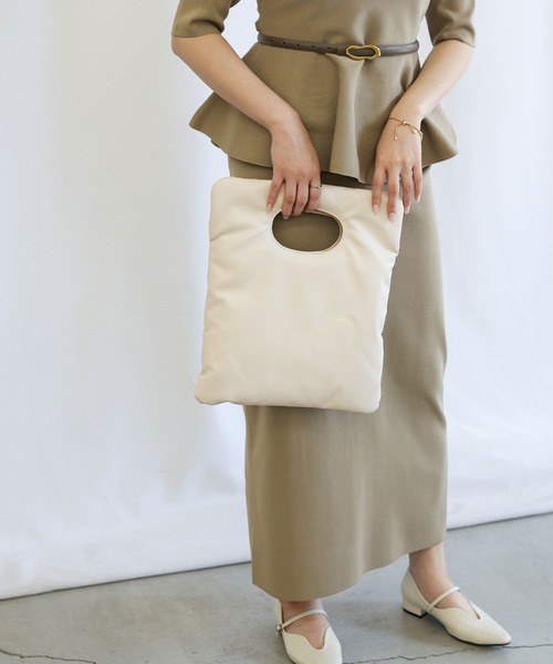 select MOCA ハンドバッグ パテッド2WAYバッグ : ZOZOTOWN Yahoo