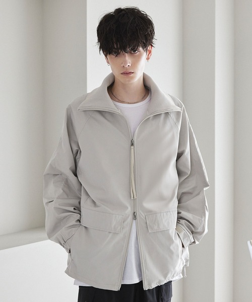 CTHY ブルゾン アウター 2wayテックエステルハイネックブルゾン メンズ