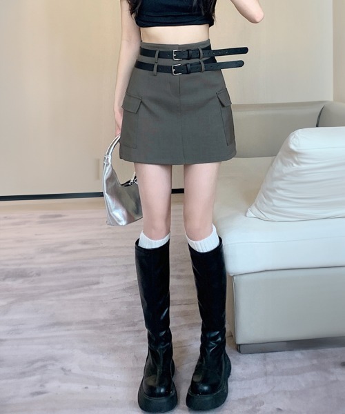miniministore スカート ミニスカート キュロットスカート 着