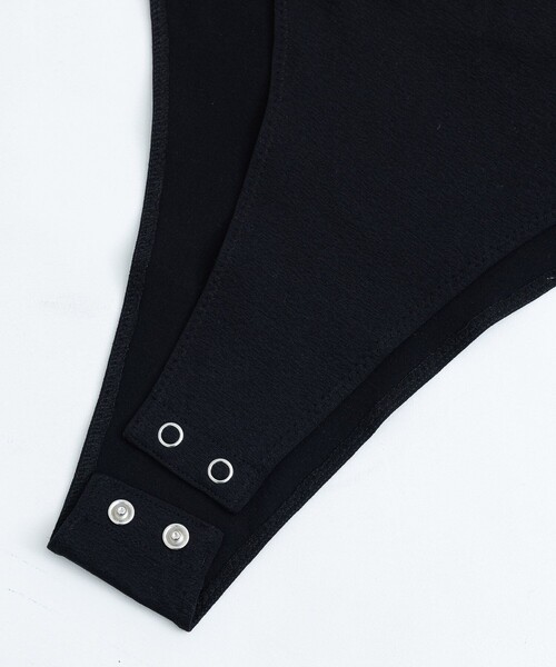 tシャツ 「JOHN LAWRENCE SULLIVAN/ジョンローレンスサリバン」WRINKLED JERSEY BODY SUIT TOP レディ