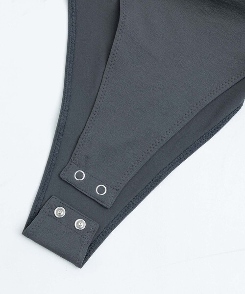 tシャツ 「JOHN LAWRENCE SULLIVAN/ジョンローレンスサリバン」WRINKLED JERSEY BODY SUIT TOP レディ