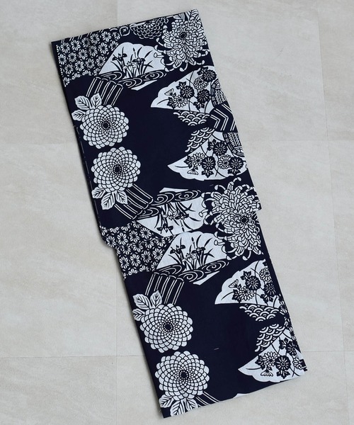 utatane 浴衣 手染め注染浴衣3点セット utatane×注染工房 赤坂紬