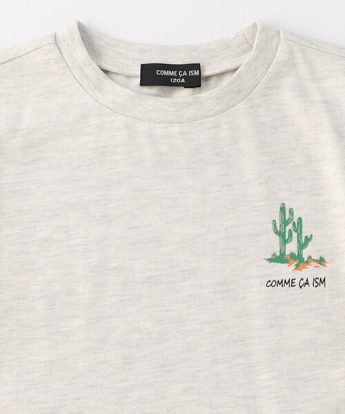 COMME CA ISM（コムサイズム） tシャツ アロハ柄プリント Tシャツ