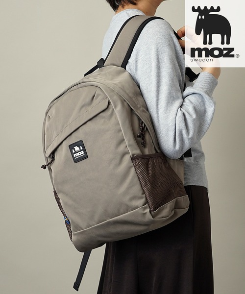 moz（モズ） デイバック リュック 軽撥水加工 ラウンド型 バックパック
