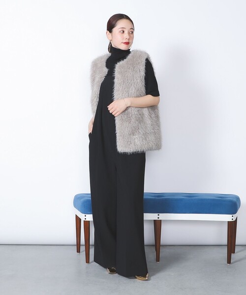 Demi-Luxe BEAMS シアサッカーオールインワン