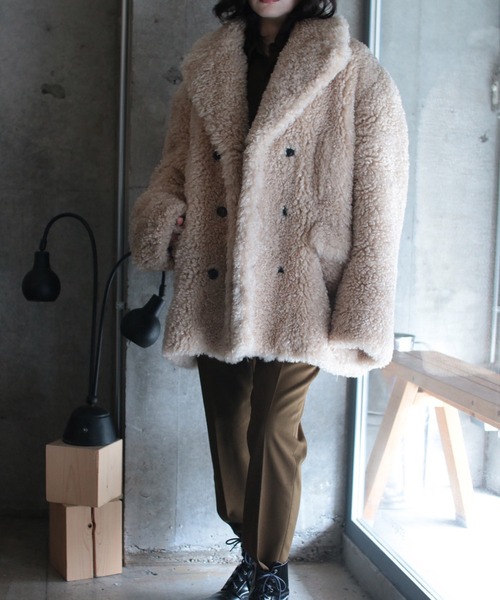 GANGSTERVILLE 「G.V. PEA COAT」 PEAコート G.V.G.V.（ジーヴィージーヴィー） ピーコート pコート OVERSIZED PEA