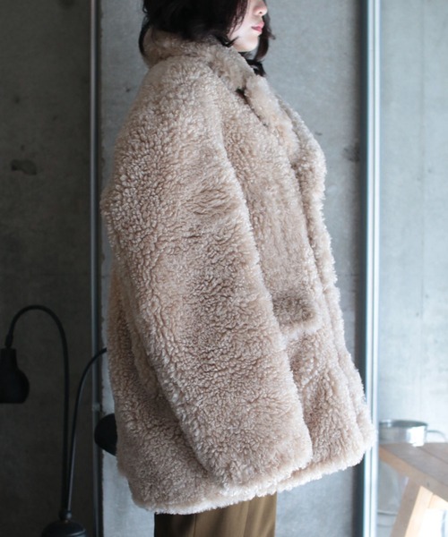 G.V.G.V.（ジーヴィージーヴィー） ピーコート pコート OVERSIZED PEA