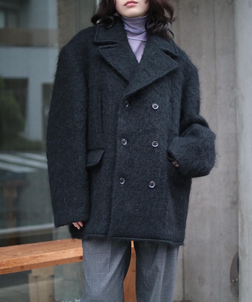 G.V.G.V.（ジーヴィージーヴィー） ピーコート pコート OVERSIZED PEA