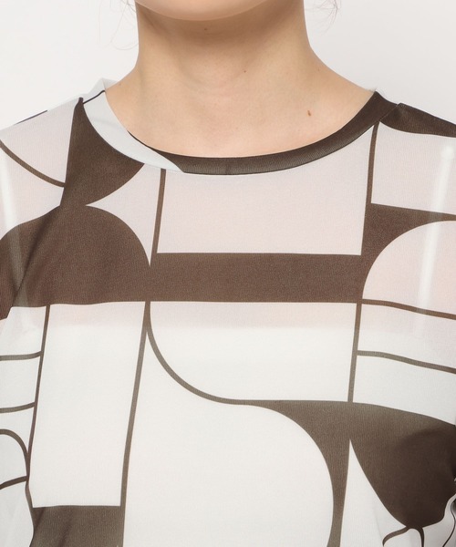 LOWRYS FARM（ローリーズファーム） tシャツ シアーアソートクルーLS
