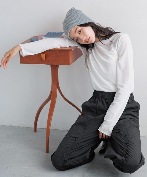 LOWRYS FARM（ローリーズファーム） tシャツ シアーアソートクルーLS