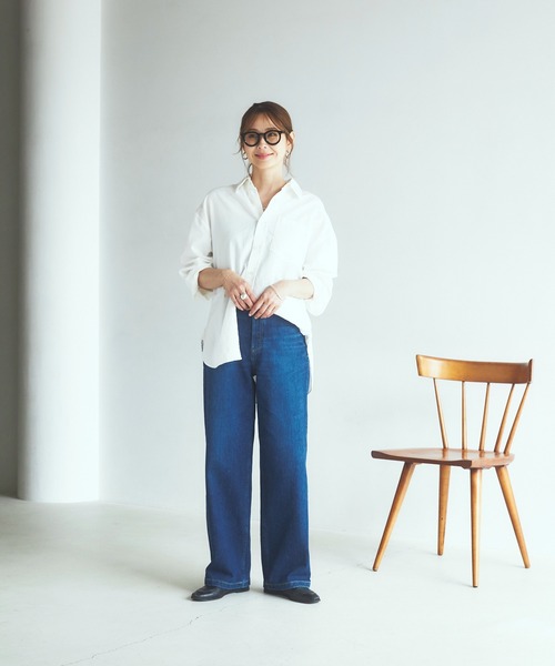 YANUK ジーンズ デニム デニムパンツ PREMIUM2 ワイドストレート