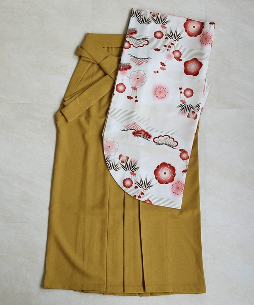 utatane 着物 袴セット ジュニア ひよこ商店 レトロ大正浪漫 キッズ
