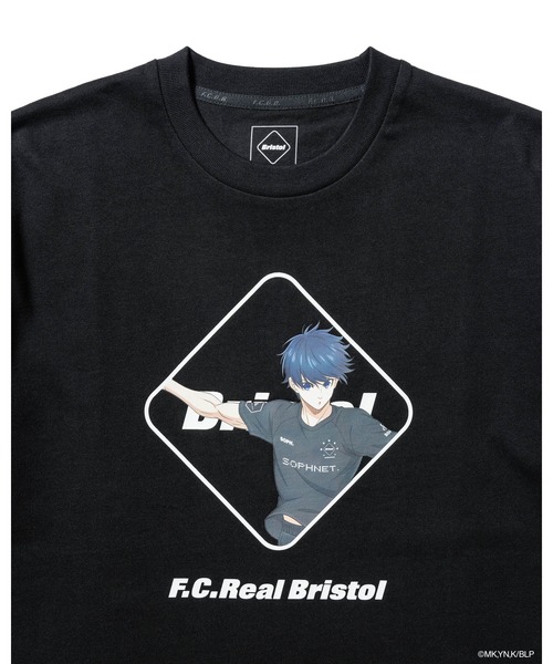 F.C.Real Bristol（エフシーレアルブリストル） tシャツ BLUE LOCK S/S