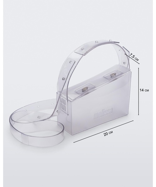 Melissa(メリッサ)・Clear Bagショルダーバッグ 雨の日◎ 追跡有 Melissa Clear Bag – melissa shoes Japan